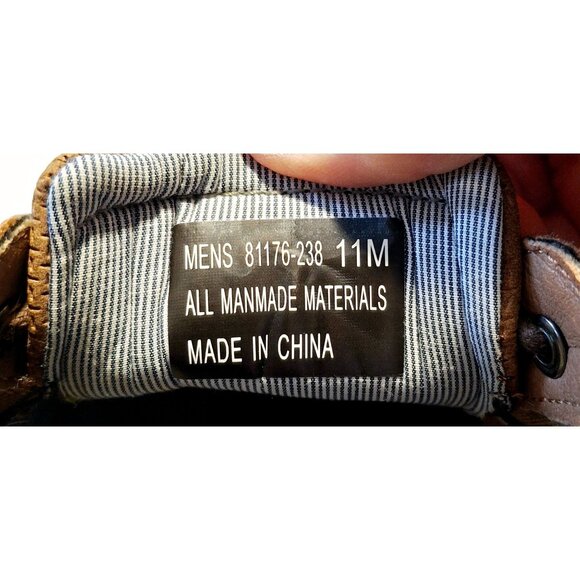 Nunn & Bush Cadet Plain Toe Oxford Brown Lace-Up Shoes With Textured Design & Co - Picture 8 of 10